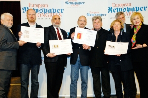 European Newspaper Congress - Preisverleihung