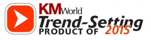 KM World Trend Setting products logo 2015