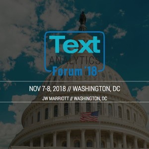Text Analytics Forum 2018